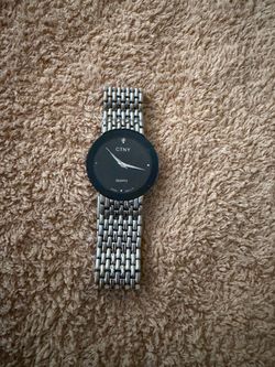 CTNY Quartz Watch Silver Bracelet Band