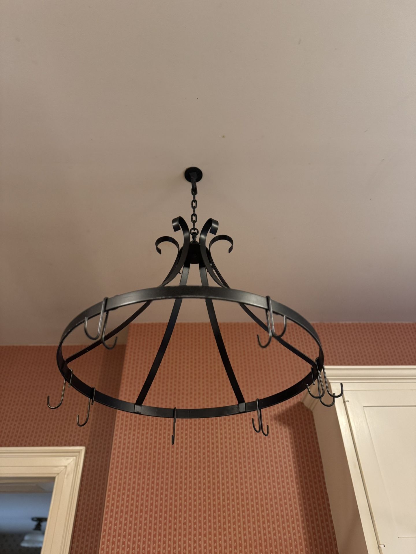 Two Iron Hanging Racks