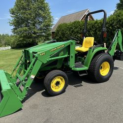 John Deere Tractor Loader Backhoe