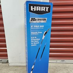 HART 20-Volt Cordless 8-Inch Pole Saw Kit Battery Included