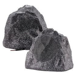KLH 6.5in PAIR 2-Way Landscape Rock Outdoor Speaker 