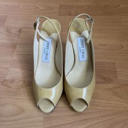 Jimmy Choo Beige Sandal Size 34.5