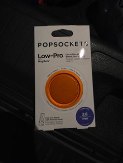 PopSockets Low-Pro MagSafe Phone Grip Orange