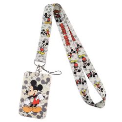 Disney - Micky Mouse - Lanyard Keychain Cardholder USB Holder