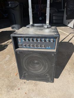 Pyle Portable Bluetooth PA Speaker and Karaoke System 
Model PWMA230BT