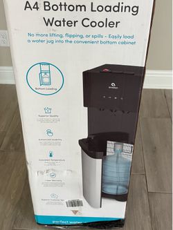 Barely used Avalon A4 Bottom Loading Water Cooler with hot, cold, and room-temperature dispensing. From a smoke-free, pet-free home; clean, works perf