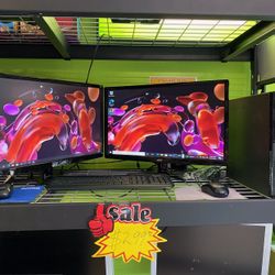 💥DUAL SCREEN DESKTOP 🖥 +🖥💥 FULLY LOADED💥