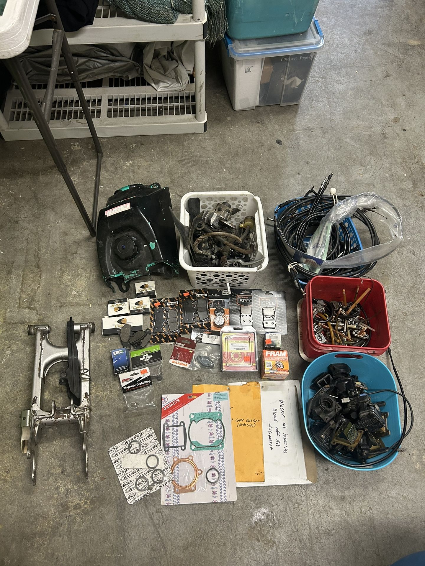 Everything Must Go! Atv Parts Lot! Yamaha Blaster Banshee Etc