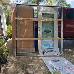 Double porch doors