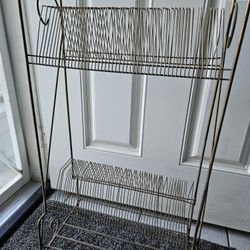 Wire Record Rack