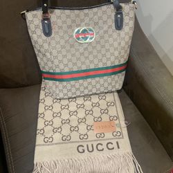 Handbag And Scarf 