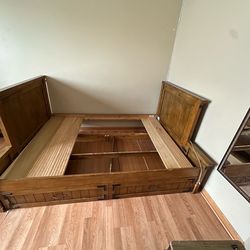 Full size bed frame