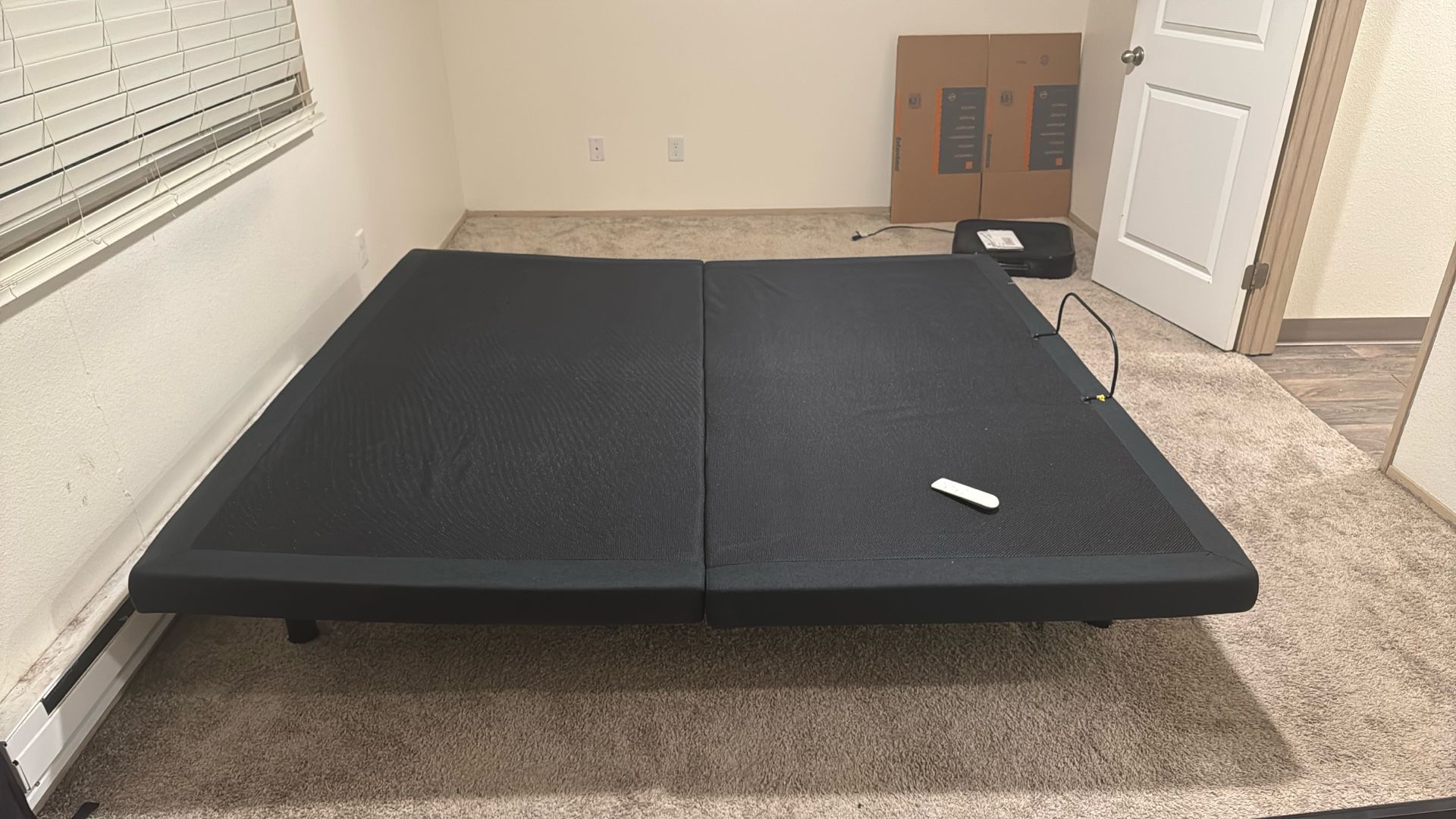 King Size Adjustable Head/Foot Bed Frame