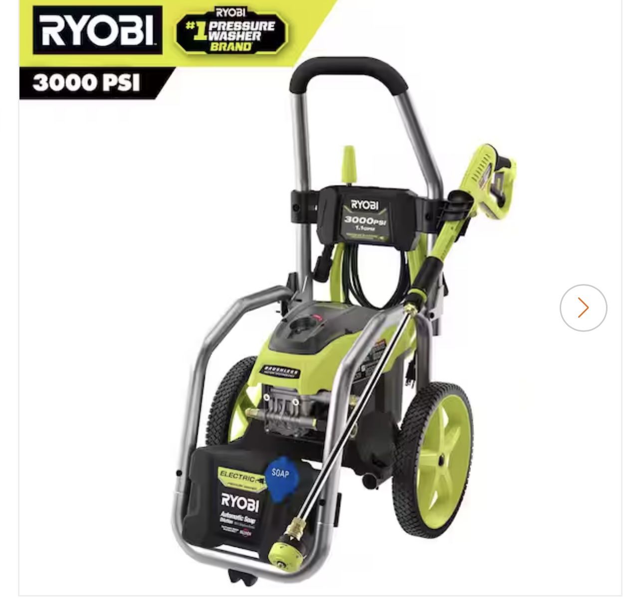 Ryobi 3000 Pressure Washer
