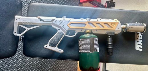 Teupoa adjustable-flame propane torch gun