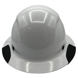 LIFT Safety HDF-15WG DAX Natural Brown Full Brim Hard Hat w/ Ratchet Suspension