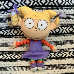 Rugrats Angelica Pickles 12" Nickelodeon Nick 90s Plush Series 3 Stuffed Doll