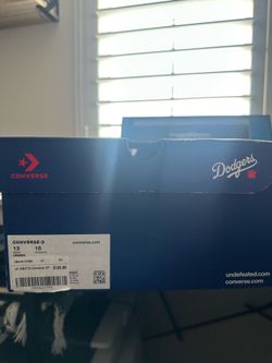 Converse Chuck 70 Hi × Undefeated × LA Dodgers “Ostrich” – Size 13 (Limited)