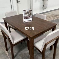 ✅ No Tax ✅ Beautiful Dining Sets (Counter Heights, 5-Pc & 6-Pc Dining Sets)