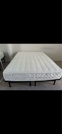 Full Size Mattress + Frame - Excellent Condition