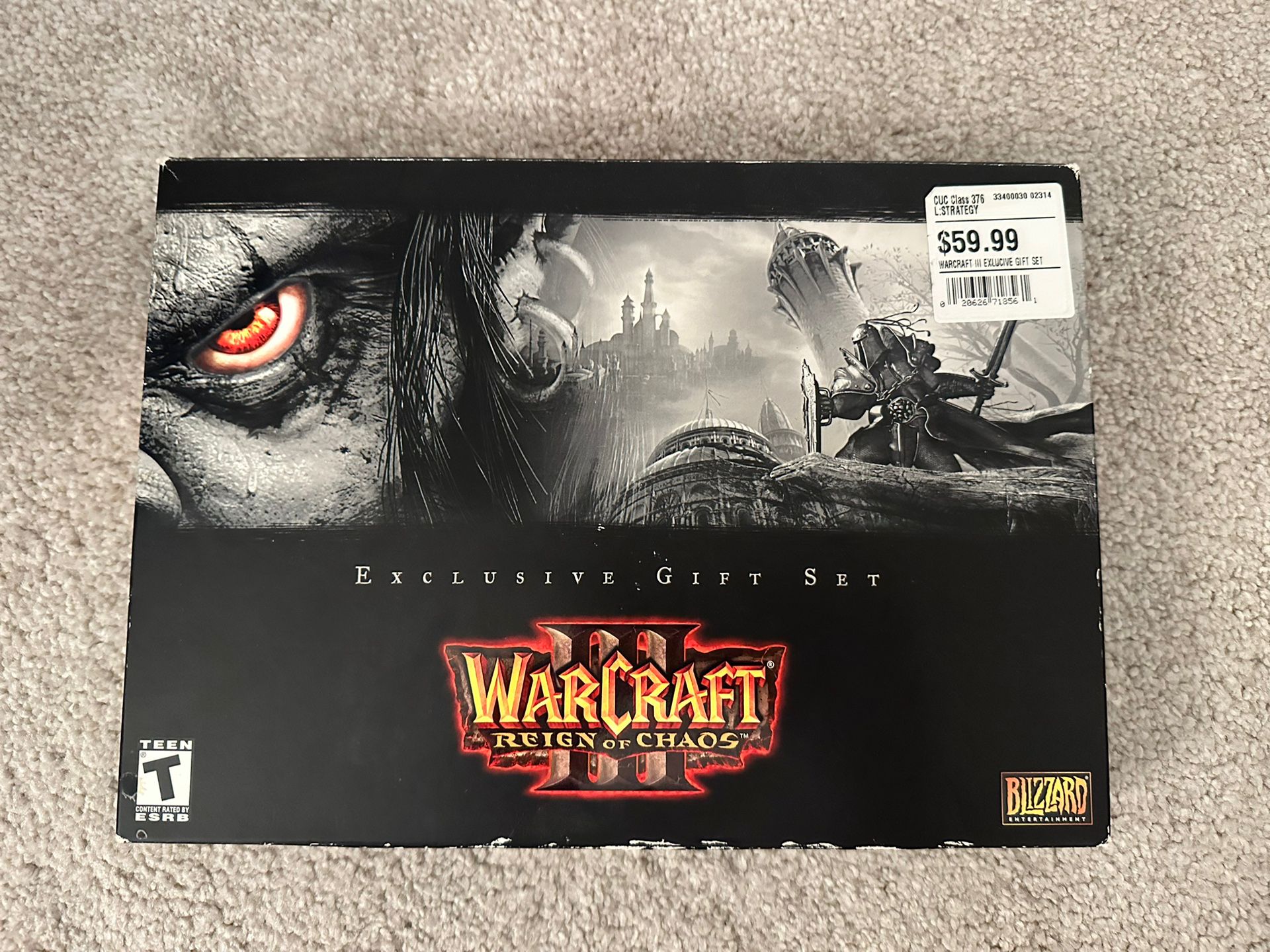 WarCraft III: Reign of Chaos -- Exclusive Gift Set (Windows/Mac, 2002)