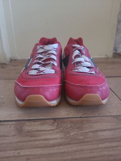 Red Reebook shoes size 3