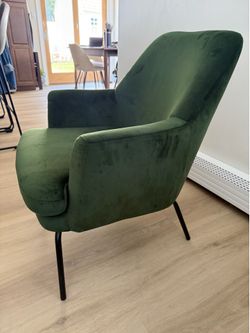 Velvet Arm Chair