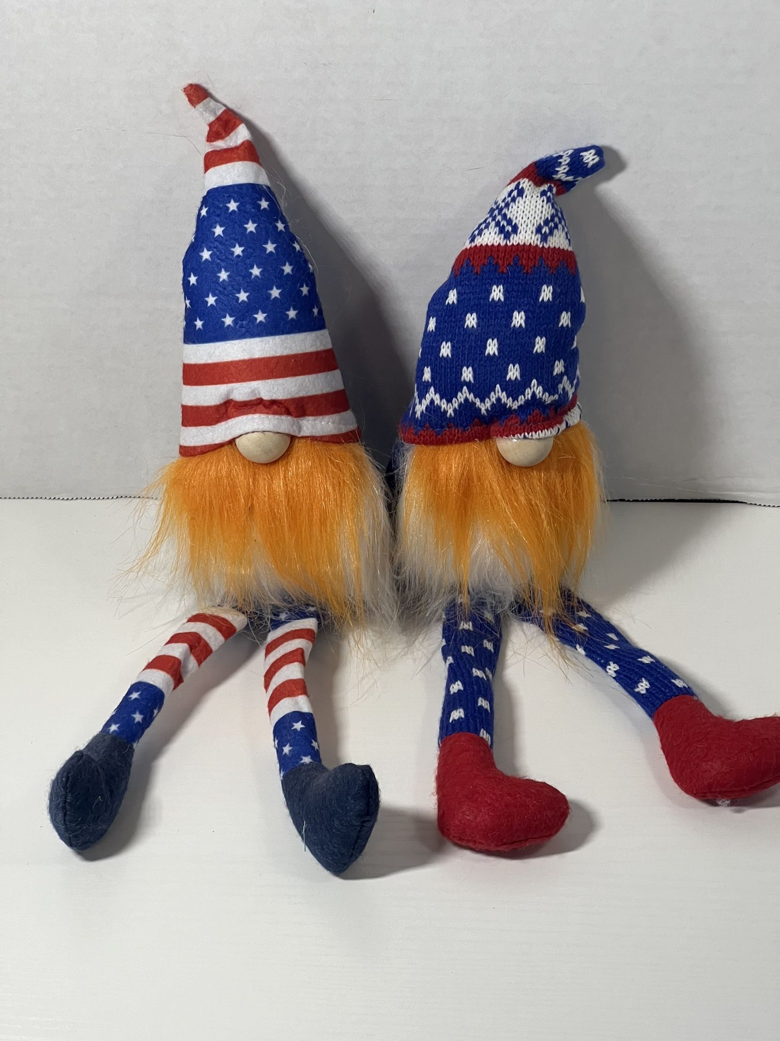 Faceless Summer USA Themed Gnomes