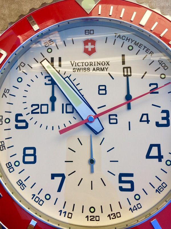 Swiss army wall clock best sale