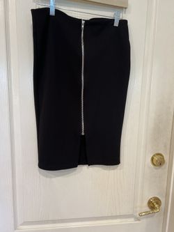 Black Pencil Skirt ā Size Large ā Made in USA