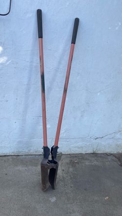 Manual Post Hole Digger Clamshell Auger