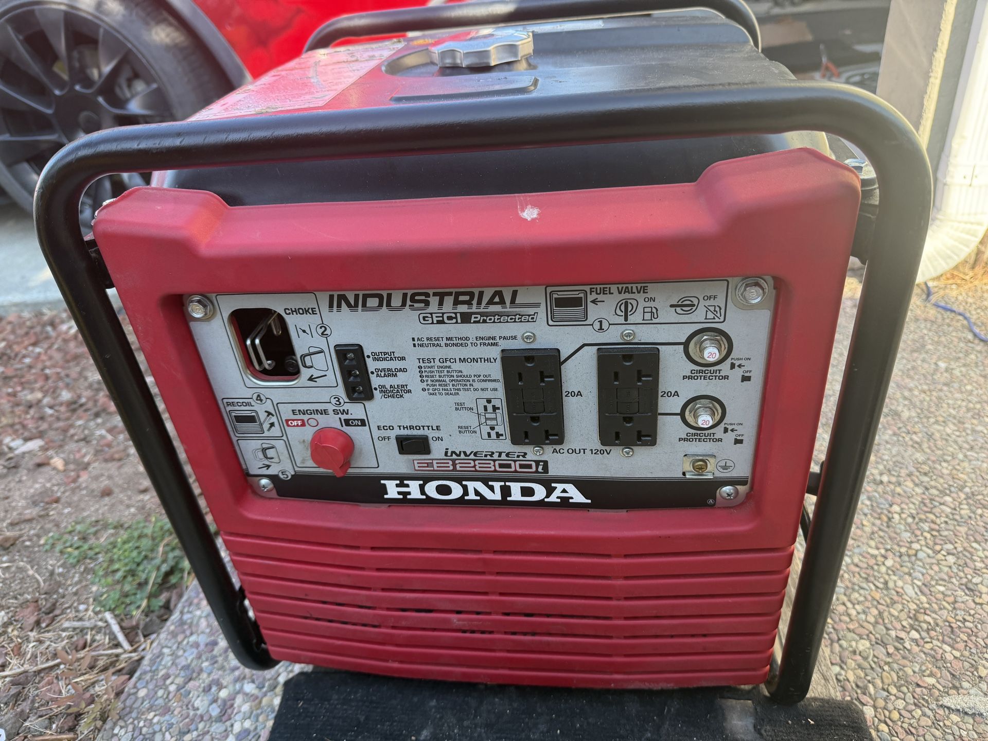 ⚡️ Honda EB2800i 2,800 Watt Industrial Full GFCI Protection Inverter Generator