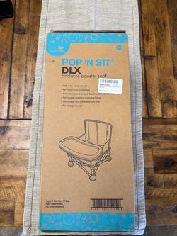 NEW IN BOX Summer Infant Pop ’N Sit DLX Portable Booster Seat – $30 OBO