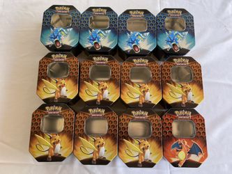 Pokémon Hidden Fates Tin Lot Selling As A Lot