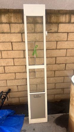 PetSafe sliding glass door, doggy door.