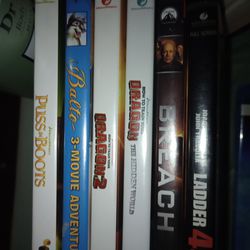 DVD /A Couple Blu Ray Movie's Video Games 