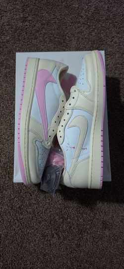 Jordan 1 Travis Scott Shy Pink