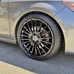 New Wheels And Tires Package Deal, Mercedes S Style 19" Staggered wheel and tires WE FINANCE