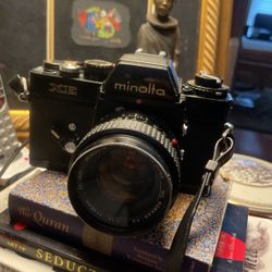 Minolta XE 35mm Film Camera with 50mm Lens