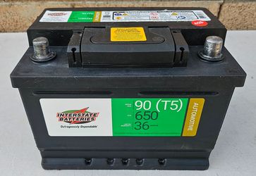 Car Battery Size T5 or 90