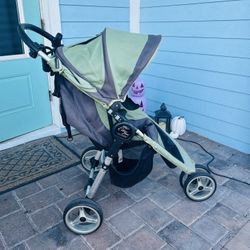 City Mini Single Jogging Stroller w/Raincover & Travel Bag -EXCELLENT condition!!