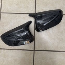 V2 M Style Carbon Mirror Caps 