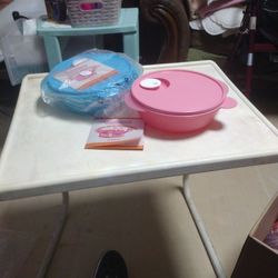 Línea  Punk And Blue Color Microwave  