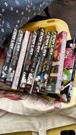 Demon Slayer & Attack on Titan Manga Lot