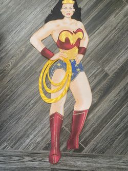 Wonder Woman cut up