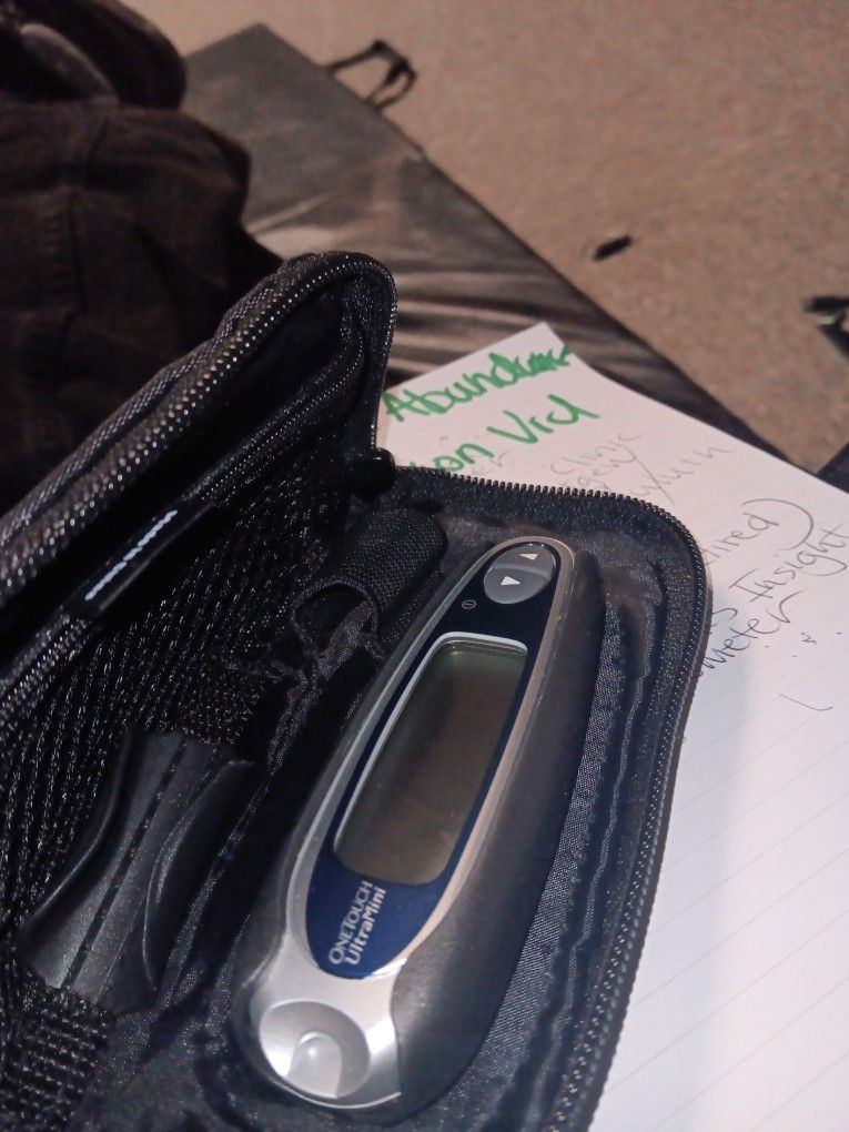 Five Separate One Touch Ultra Mini's SILVER GLUCOSE Meter