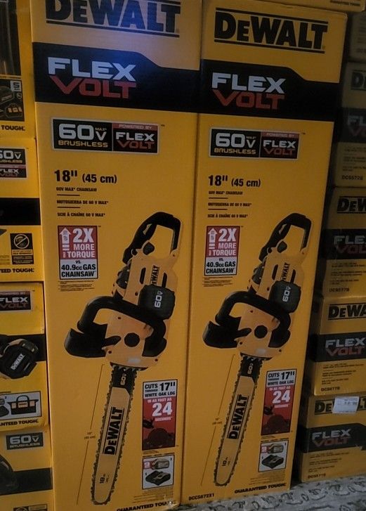 Dewalt Flexvolt Chainsaws
