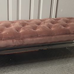 Pink Ottoman 