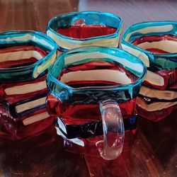 Painted Book Coffee Mugs -  3d