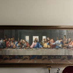 JESUS LAST SUPPER CANVAS 